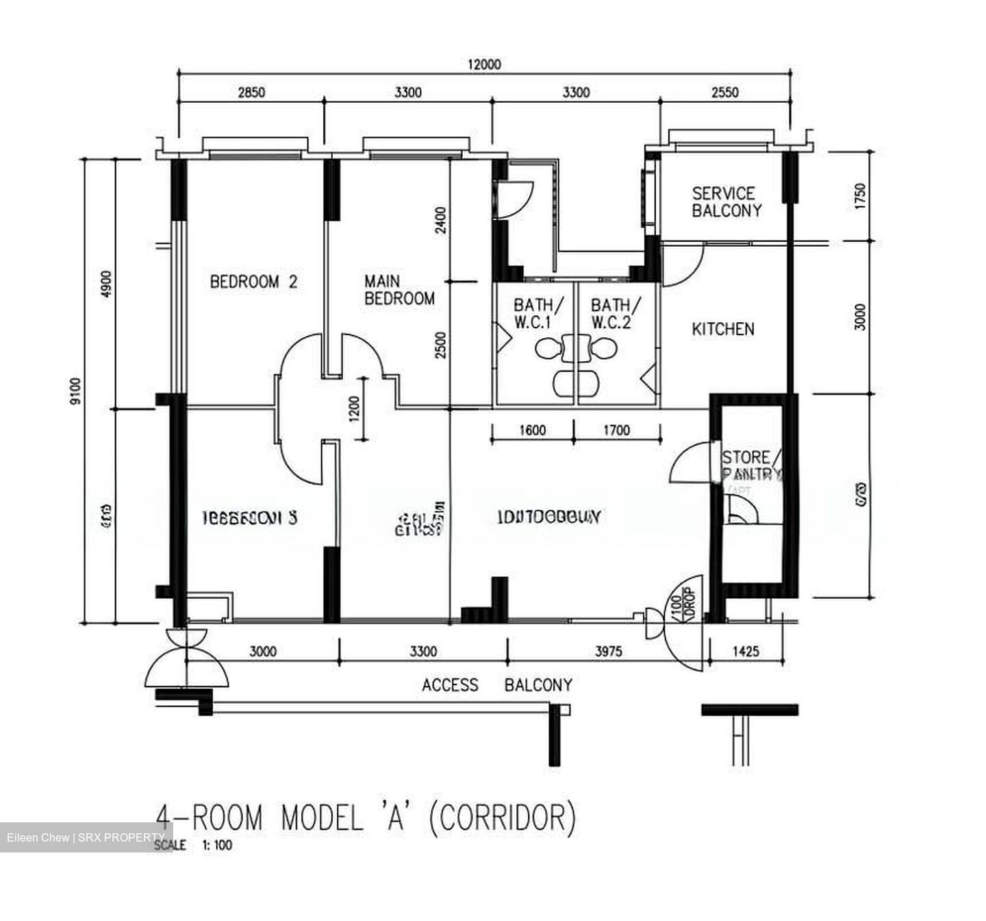 Blk 322 Sembawang Close (Sembawang), HDB 4 Rooms #553721561